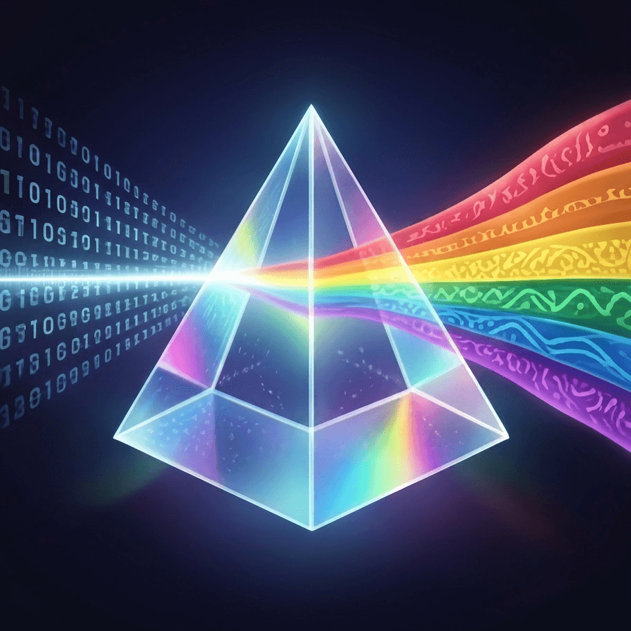 Prism reveals it.